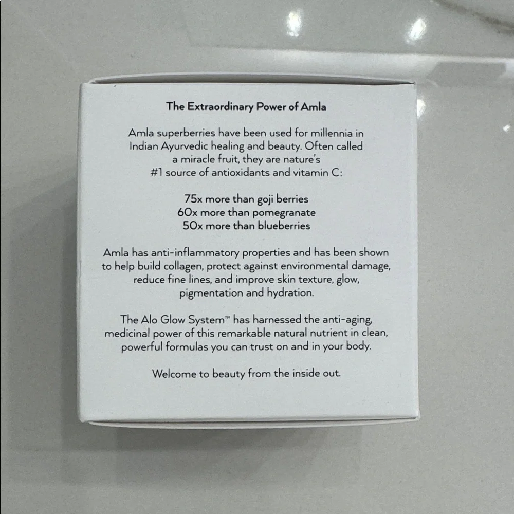 NIB ALO GLOW SYSTEM LUMINIZING FACE MOISTURIZER - Picture 6 of 6